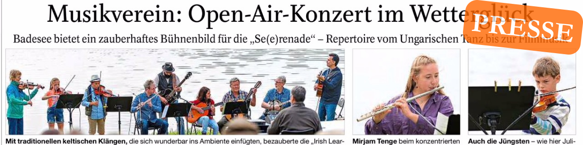 Presse: Open-Air-Konzert 2018